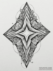 137. tattoo design: an "ud" rune integrated w... - эскиз тату (№1755074726_0, 13.08.2025 08:45) — Tatufoto.com