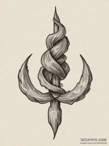 Tattoo sketch a crossfit-inspired symbol of s... - эскиз тату (№1755077118_0, 13.08.2025 09:25) — Tatufoto.com