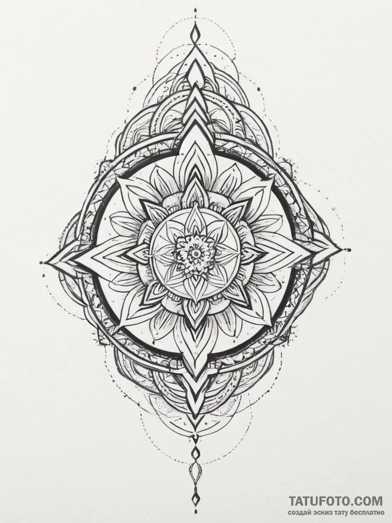 Uroboros, tattoo flash sheet design, geometri... - эскиз тату (№1755097880_0, 13.08.2025 15:11) — Tatufoto.com