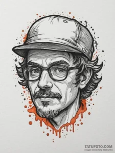 Tattoo design a pixelated "elo" rating icon d... - эскиз тату (№1755099288_0, 13.08.2025 15:34) — Tatufoto.com