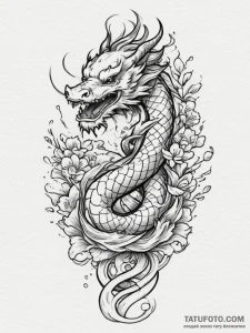 Tattoo design a lock of hair tied with a ribb... - эскиз тату (№1755101505_0, 13.08.2025 16:11) — Tatufoto.com