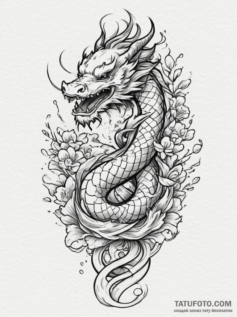 Tattoo design a lock of hair tied with a ribb... - эскиз тату (№1755101505_0, 13.08.2025 16:11) — Tatufoto.com