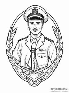13 (number), concept art for tattoo, on a cle... - эскиз тату (№1755101701_0, 13.08.2025 16:15) — Tatufoto.com