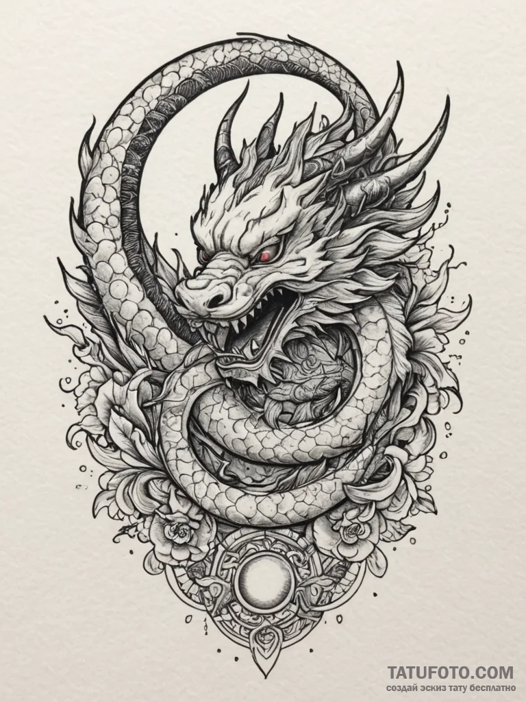 Tattoo sketch a minimalist sun or moon., arti... - эскиз тату (№1755117461_0, 13.08.2025 20:37) — Tatufoto.com