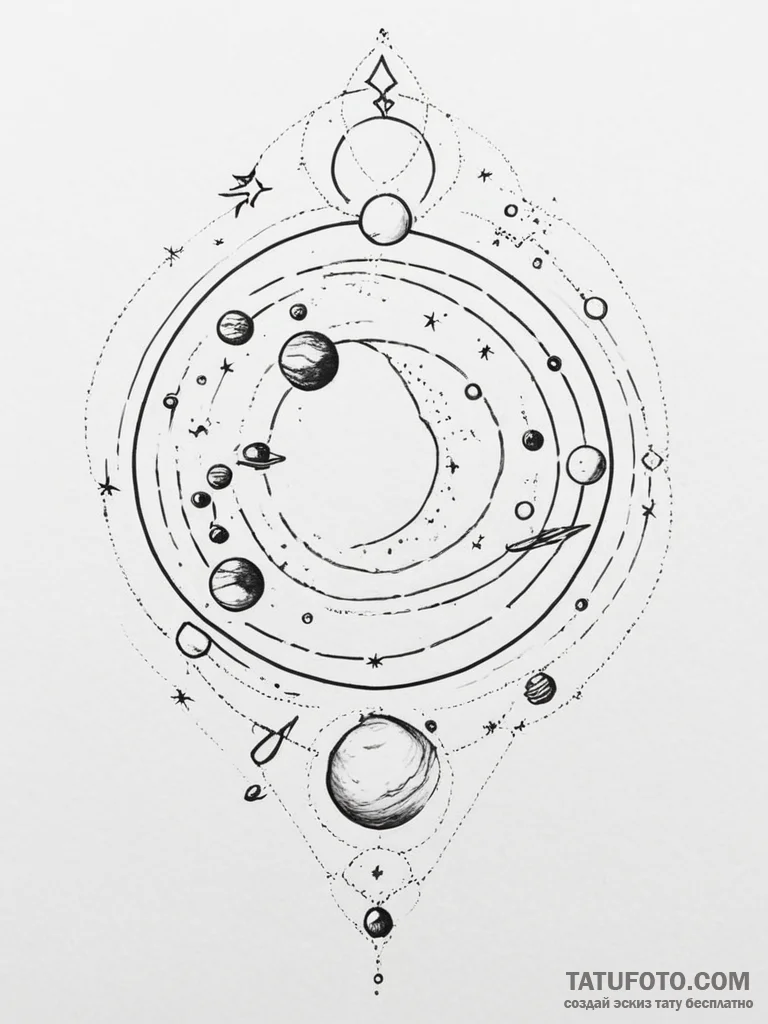 Tattoo sketch a full blackwork sleeve concept... - эскиз тату (№1755119872_0, 13.08.2025 21:17) — Tatufoto.com