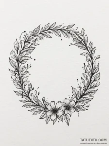 Tattoo sketch: a simple, elegant tattoo of a... - эскиз тату (№1755121047_0, 13.08.2025 21:37) — Tatufoto.com