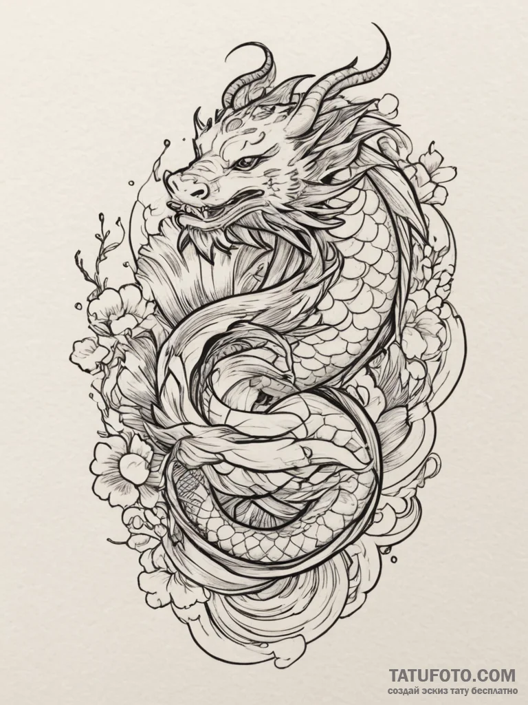 Cleopatra, ink illustration for tattoo, on a... - эскиз тату (№1755123632_0, 13.08.2025 22:20) — Tatufoto.com