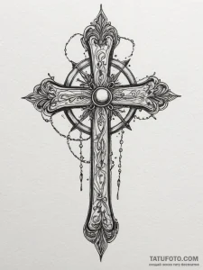 Tattoo design a minimalist zodiac symbol with... - эскиз тату (№1755124437_0, 13.08.2025 22:33) — Tatufoto.com