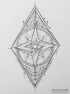 Tattoo sketch a lightning bolt striking a sol... - эскиз тату (№1755130875_0, 14.08.2025 00:21) — Tatufoto.com