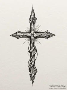Pin, ink illustration for tattoo, on a clean... - эскиз тату (№1755142506_0, 14.08.2025 03:35) — Tatufoto.com