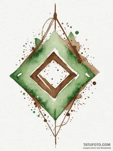 Tattoo sketch: abstract watercolor splashes o... - эскиз тату (№1755144120_0, 14.08.2025 04:02) — Tatufoto.com