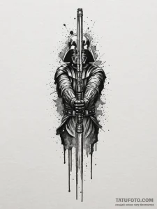 A lightsaber hilt (specific, e.g., luke's or... - эскиз тату (№1755148505_0, 14.08.2025 05:15) — Tatufoto.com