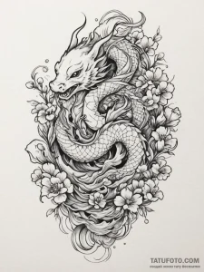 Tattoo design a cluster of tiny, detailed mus... - эскиз тату (№1755155991_0, 14.08.2025 07:19) — Tatufoto.com