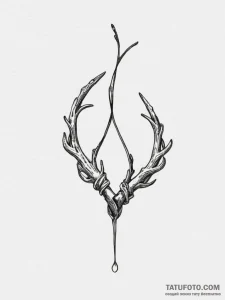 A wishbone - эскиз тату (№1755156385_0, 14.08.2025 07:26) — Tatufoto.com