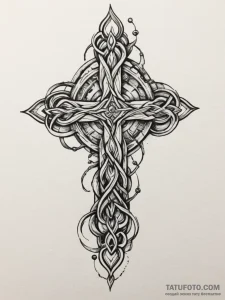 Tattoo design a strong, protective knotwork p... - эскиз тату (№1755158760_0, 14.08.2025 08:06) — Tatufoto.com