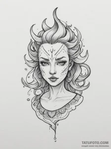 Saw, concept art for tattoo, linework tattoo... - эскиз тату (№1755162124_0, 14.08.2025 09:02) — Tatufoto.com