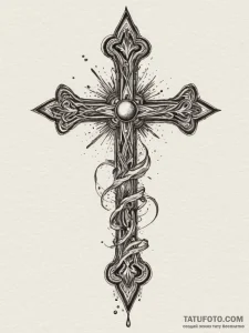 Tattoo design an abstract representation of s... - эскиз тату (№1755196267_0, 14.08.2025 18:31) — Tatufoto.com