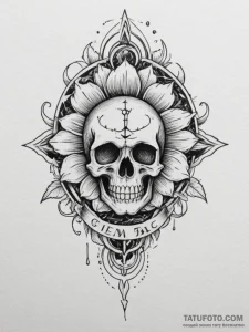 Tattoo design a zodiac symbol with a bold, st... - эскиз тату (№1755204619_0, 14.08.2025 20:50) — Tatufoto.com