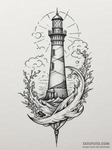Tattoo sketch a sagittarius archer whose arro... - эскиз тату (№1755207420_0, 14.08.2025 21:37) — Tatufoto.com