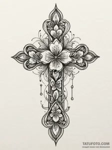 Sakura, tattoo flash sheet design, detailed c... - эскиз тату (№1755208842_0, 14.08.2025 22:00) — Tatufoto.com