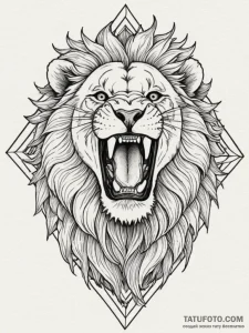 A national geographic style photo of a majest... - эскиз тату (№1755213191_0, 14.08.2025 23:13) — Tatufoto.com