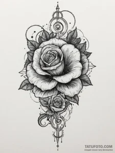Tattoo design a swirling nebula or galaxy, re... - эскиз тату (№1755217391_0, 15.08.2025 00:23) — Tatufoto.com