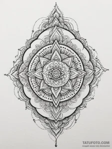 Tattoo sketch a delicate gradient from one co... - эскиз тату (№1755217595_0, 15.08.2025 00:26) — Tatufoto.com