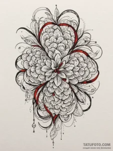 Tattoo sketch an intricate mosaic pattern in... - эскиз тату (№1755223807_0, 15.08.2025 02:10) — Tatufoto.com