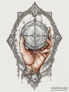 151. tattoo sketch: the rune "gadat," depicte... - эскиз тату (№1755284061_0, 15.08.2025 18:54) — Tatufoto.com