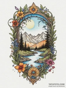 Tattoo sketch a "game over" screen subtly ble... - эскиз тату (№1755318570_0, 16.08.2025 04:29) — Tatufoto.com