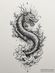 Tattoo sketch a strong, stoic redwood tree, r... - эскиз тату (№1755321774_0, 16.08.2025 05:22) — Tatufoto.com