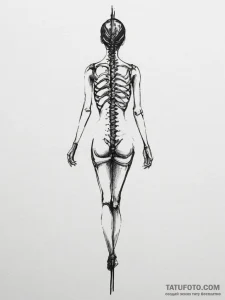 Tattoo sketch a simple, elegant silhouette of... - эскиз тату (№1755322378_0, 16.08.2025 05:32) — Tatufoto.com
