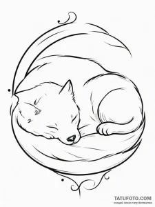 Tattoo design a loyal companion animal (dog,... - эскиз тату (№1755329425_0, 16.08.2025 07:30) — Tatufoto.com