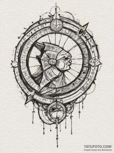 Tattoo design a single word representing the... - эскиз тату (№1755338269_0, 16.08.2025 09:57) — Tatufoto.com