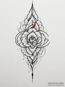 Tattoo sketch a subtle gradient from light to... - эскиз тату (№1755362130_0, 16.08.2025 16:35) — Tatufoto.com