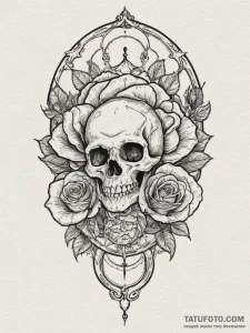 Tattoo sketch the zodiac glyph with a single,... - эскиз тату (№1755365970_0, 16.08.2025 17:39) — Tatufoto.com