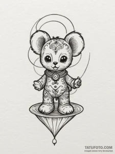 Tattoo design a piece of a favorite childhood... - эскиз тату (№1755381242_0, 16.08.2025 21:54) — Tatufoto.com