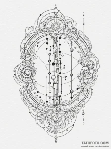 Morse code message, concept art for tattoo, b... - эскиз тату (№1755386950_0, 16.08.2025 23:29) — Tatufoto.com