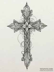 Unalome, artistic tattoo sketch, sketch tatto... - эскиз тату (№1755392689_0, 17.08.2025 01:04) — Tatufoto.com