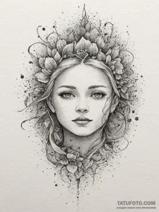 Tattoo design a single, unwavering light in a... - эскиз тату (№1755406132_0, 17.08.2025 04:48) — Tatufoto.com