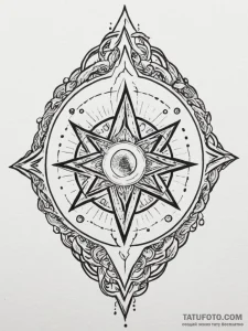 Tattoo design a magical grimoire with a glowi... - эскиз тату (№1755407115_0, 17.08.2025 05:05) — Tatufoto.com