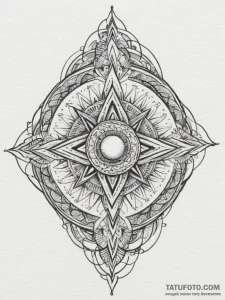 Tattoo sketch a magical healing spell effect... - эскиз тату (№1755408098_0, 17.08.2025 05:21) — Tatufoto.com