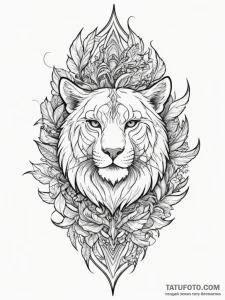 Tattoo sketch an abstract representation of c... - эскиз тату (№1755413986_0, 17.08.2025 06:59) — Tatufoto.com