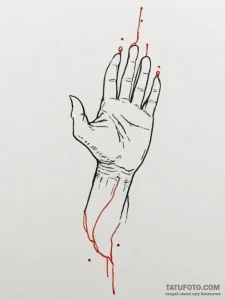 Tattoo sketch a fine line celestial object on... - эскиз тату (№1755415752_0, 17.08.2025 07:29) — Tatufoto.com