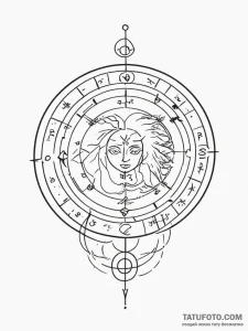 Tattoo design a line art tattoo where the neg... - эскиз тату (№1755423241_0, 17.08.2025 09:34) — Tatufoto.com