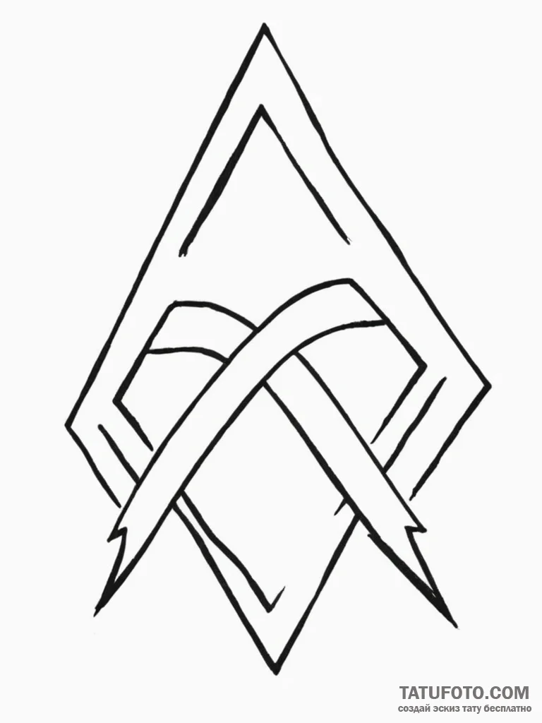 A hobo sign/symbol - эскиз тату (№1755425613_0, 17.08.2025 10:13) — Tatufoto.com