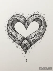 Tattoo design a pair of minimalist fingerprin... - эскиз тату (№1755433983_0, 17.08.2025 12:33) — Tatufoto.com