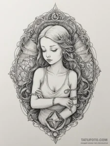р сѓрѕр° рљр»р°рґ (klad, treasure, inner know... - эскиз тату (№1755436184_0, 17.08.2025 13:09) — Tatufoto.com