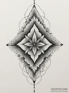 Tattoo design a subtle glow emanating from a... - эскиз тату (№1755436383_0, 17.08.2025 13:13) — Tatufoto.com