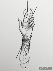 Tattoo sketch a fine line celestial object on... - эскиз тату (№1755442338_0, 17.08.2025 14:52) — Tatufoto.com
